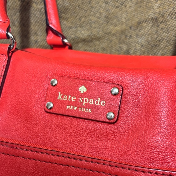 Kate Spade Cherry Red Satchel - Picture 4 of 16
